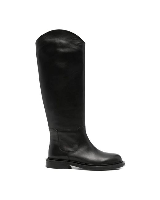 ADRIANNA FERETTI Black High Boots