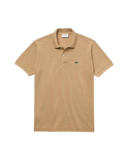 Lacoste Natural Polo Shirts for men