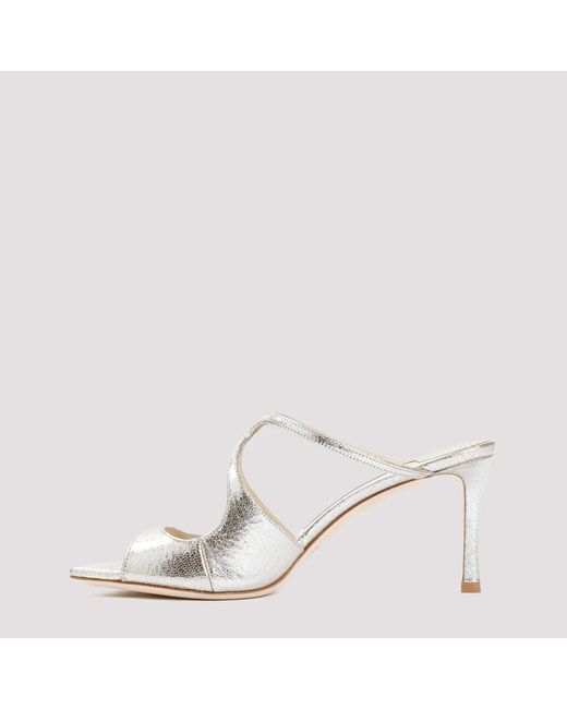 Shoes > heels > heeled mules Jimmy Choo en coloris White