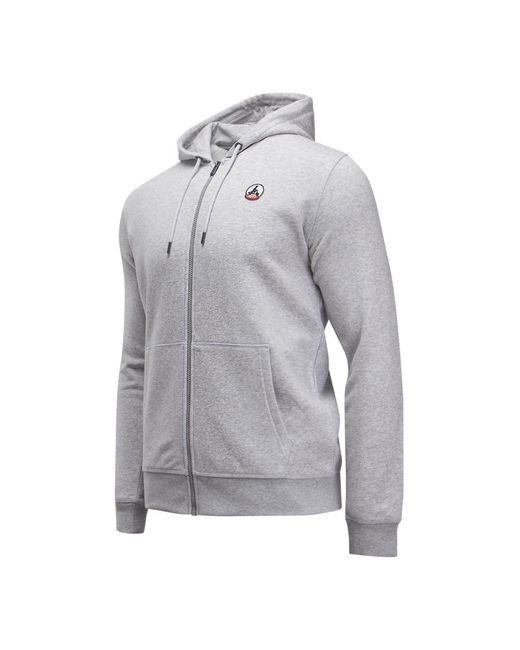 J.O.T.T Hoodies & Sweatvesten ,Grijs ,Katoen Hooded Sweatshirt Mexico Style in het Gray voor heren