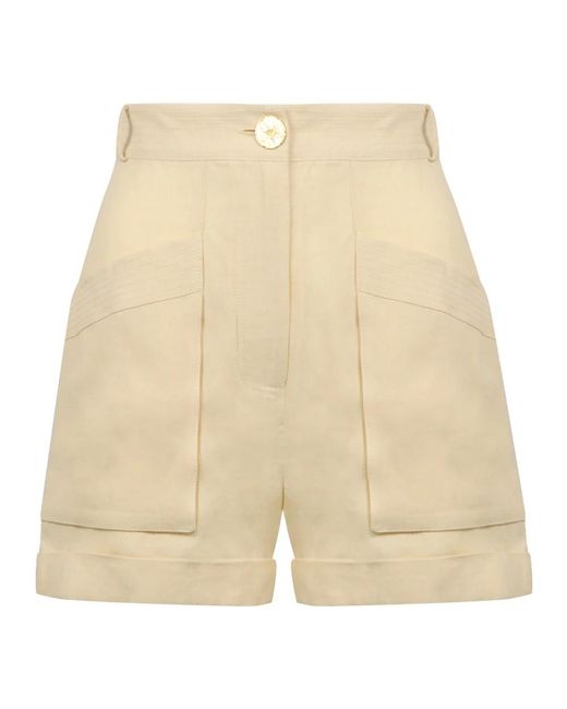 LeKasha Natural Short Shorts