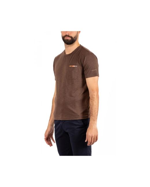 Daniele Alessandrini Stylisches hemd in Brown für Herren