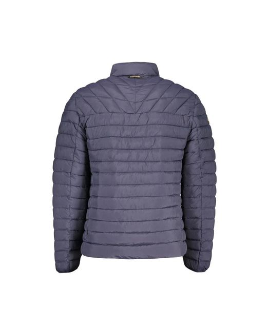 Napapijri Blue Winter Jackets for men