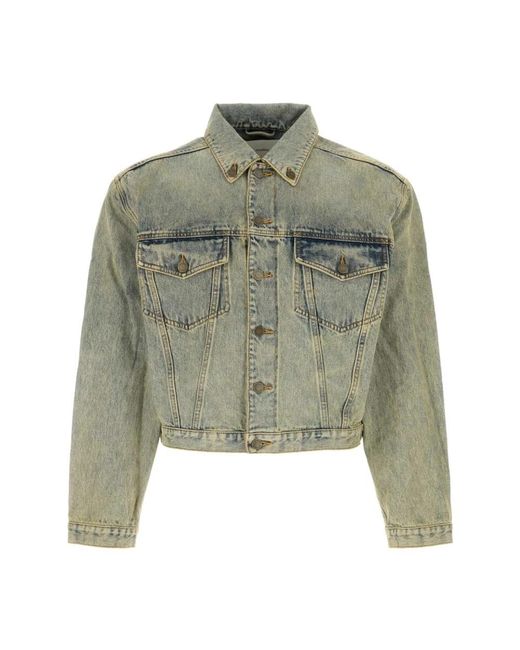 Denim Jackets Entire studios de color Green