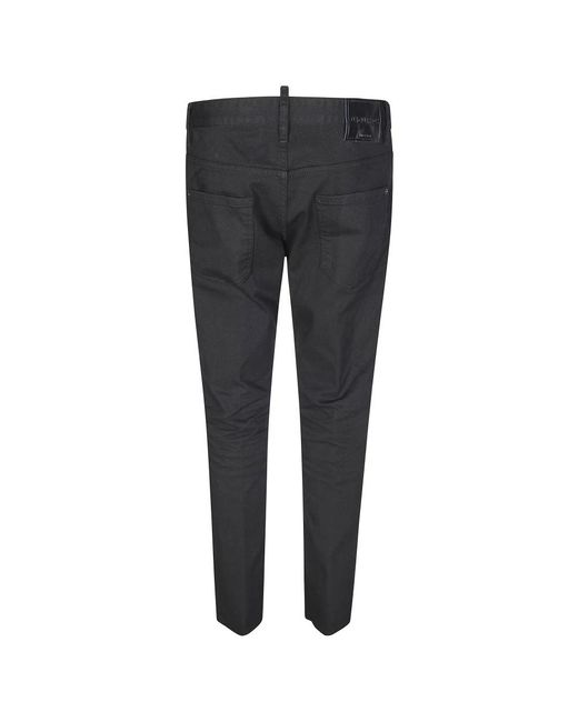 DSquared² Gray Slim-Fit Trousers for men