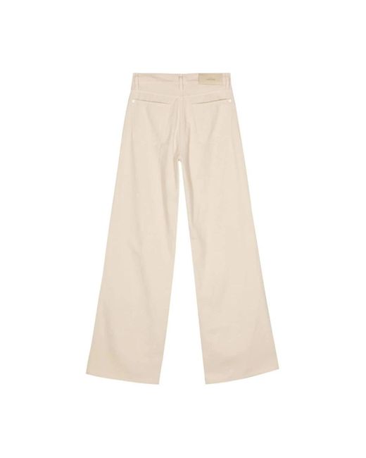 7 For All Mankind Natural Wide Jeans