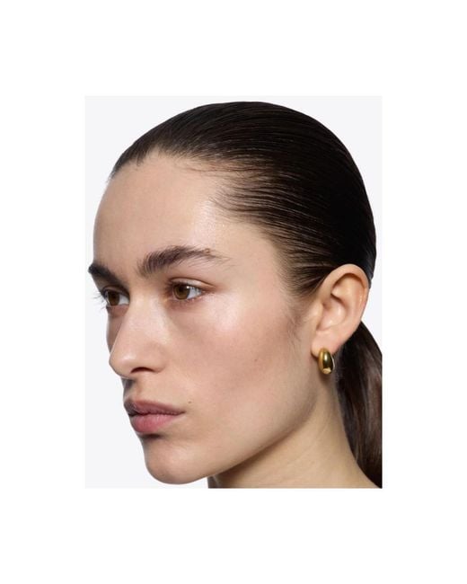 Maria Black Metallic Earrings