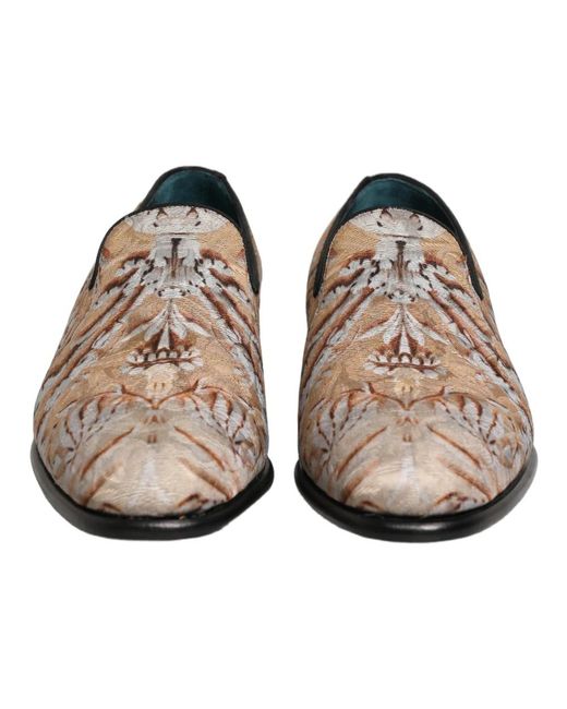 Dolce & Gabbana Brown Loafers for men