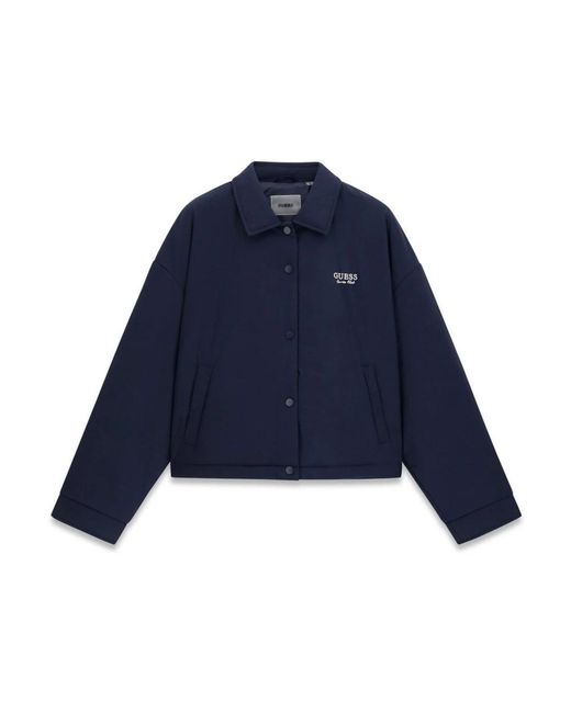 Light Jackets Guess en coloris Blue