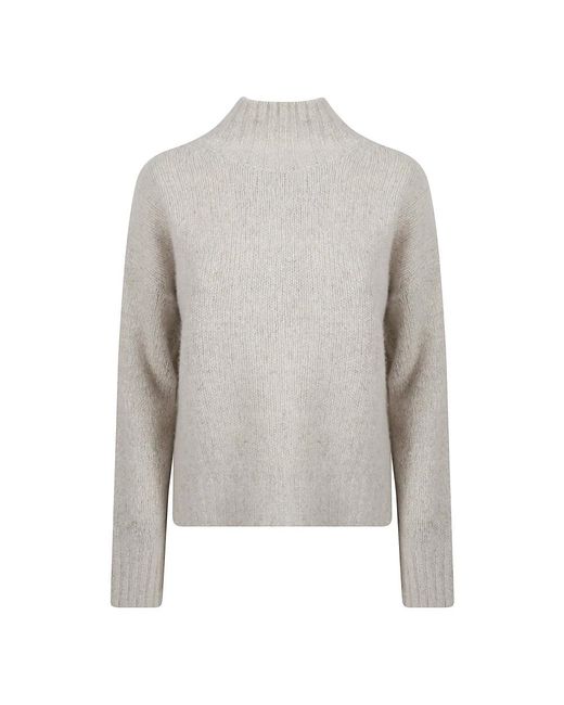 Allude Cashmere Trui in het Gray