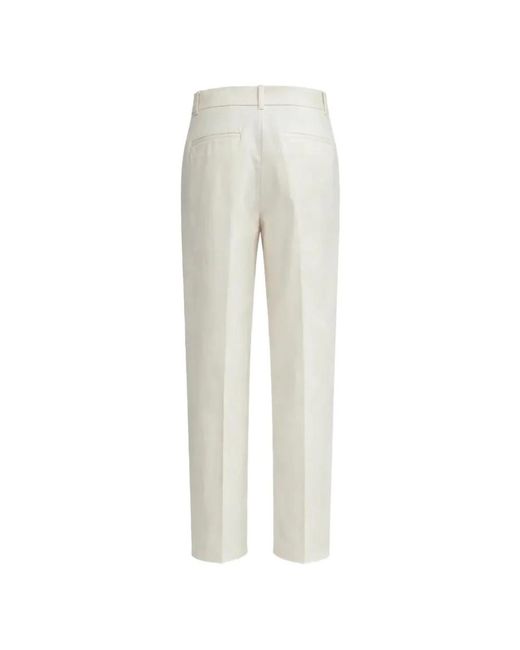 Calvin Klein Gray Straight Trousers