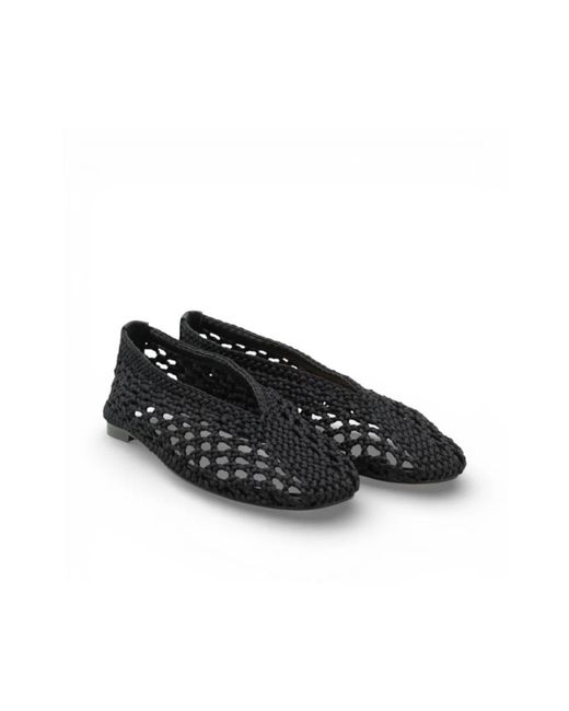 Inuovo Black Ballerinas