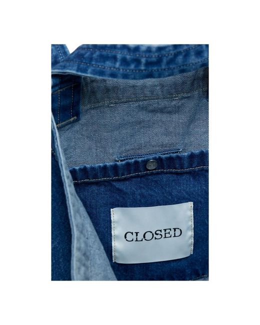 Tote Bags Closed en coloris Blue