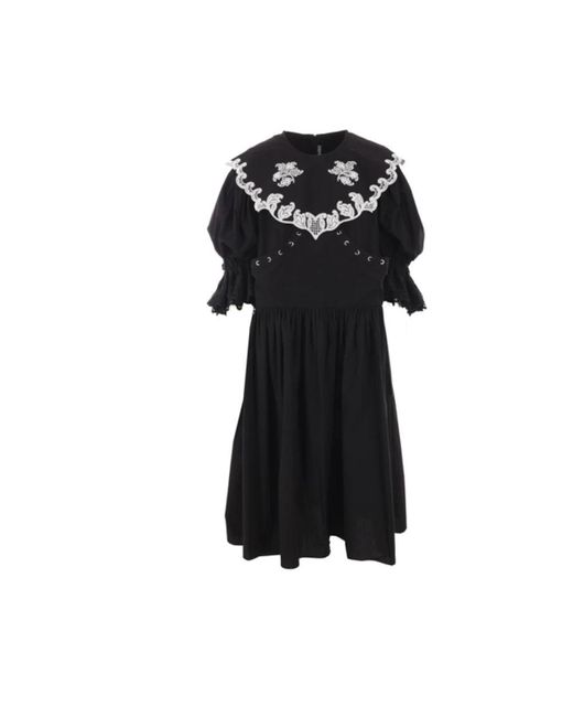 Chopova Lowena Black Midi Dresses