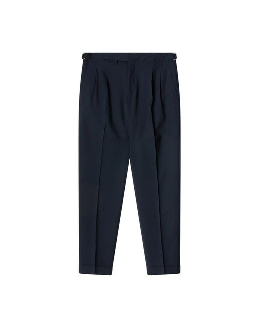 BRIGLIA Blue Suit Trousers for men