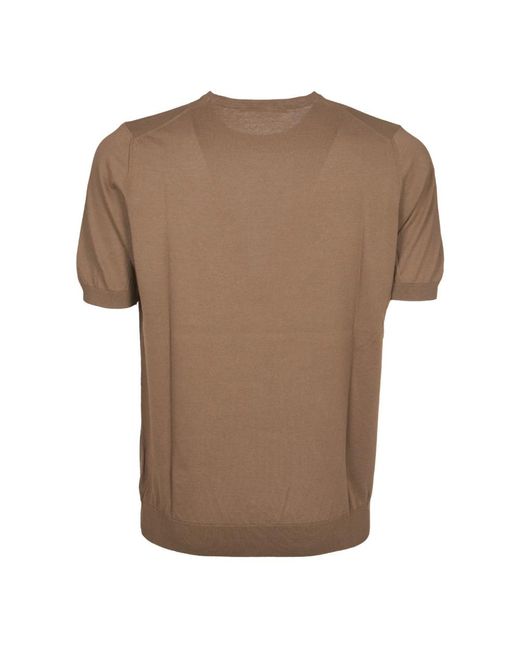 Tagliatore Brown T-Shirts for men