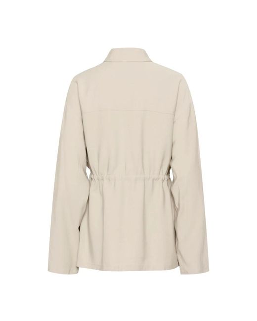 Kaffe Light Jackets in het Natural