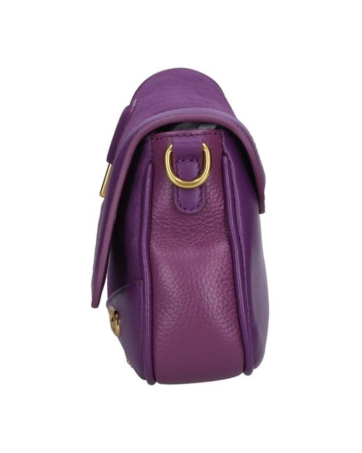 La Carrie Purple Shoulder Bags