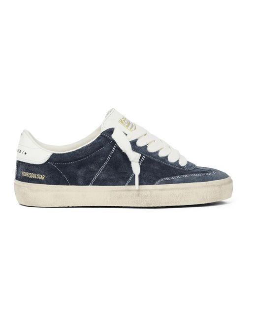 Golden Goose Deluxe Brand Blue Sneakers for men