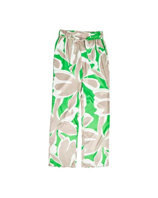 Herzensangelegenheit Green Wide Trousers