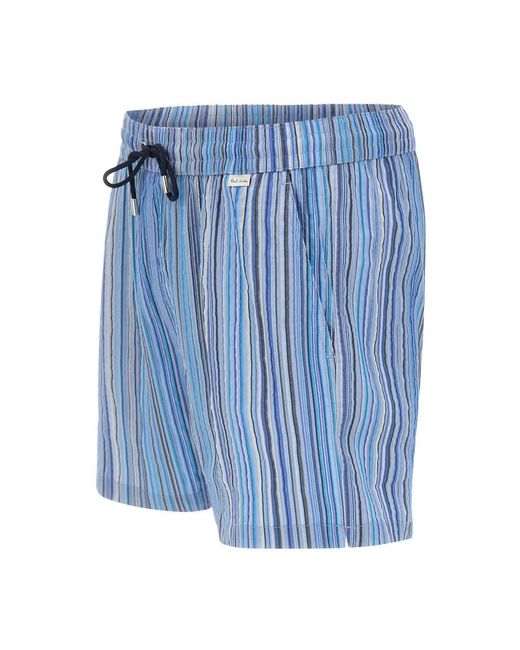Paul Smith Blue Beachwear for men