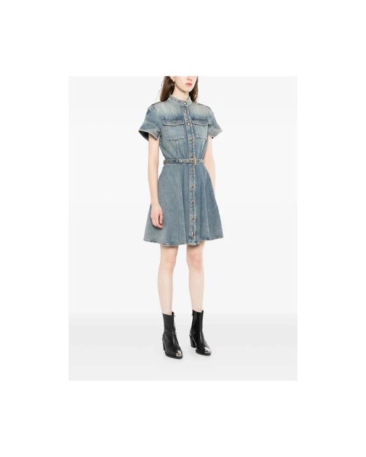 McQueen Blue Dresses