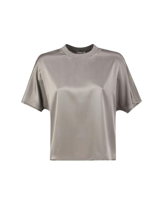 Peserico Gray T-Shirts