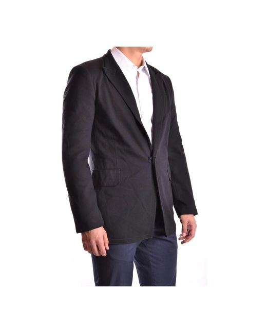 Bikkembergs Black Blazers for men