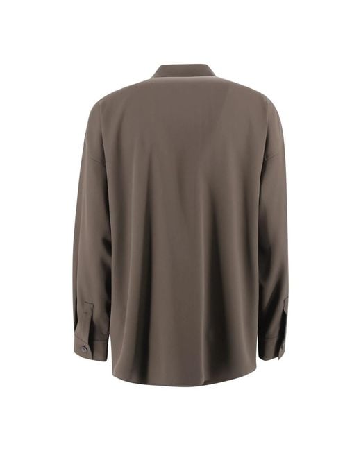 Weekend by Maxmara Brown Shirts