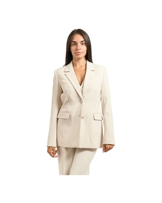 Guess Natural Beiger Perfekter Blazer