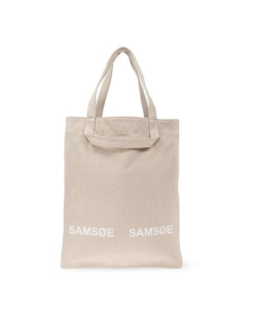 Tote Bags Samsøe & Samsøe de hombre de color Natural