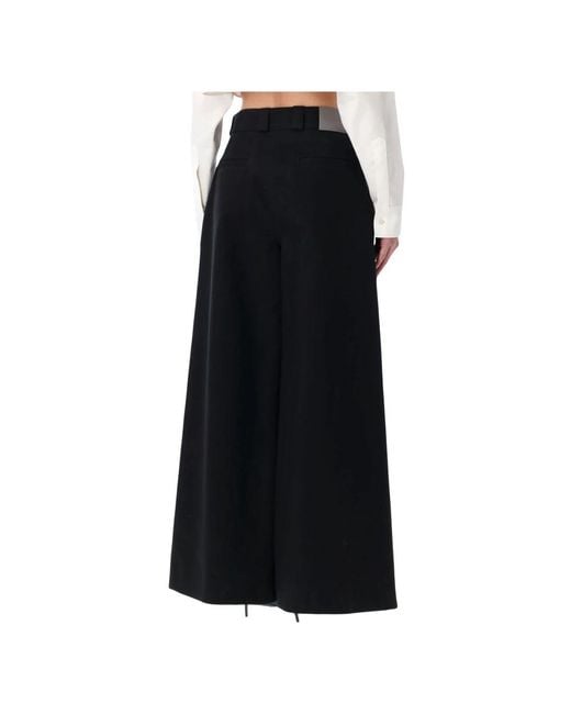 Balenciaga Black Wide Trousers
