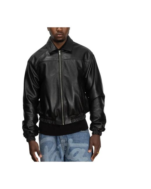 PATTA Black Bomber Jackets for men