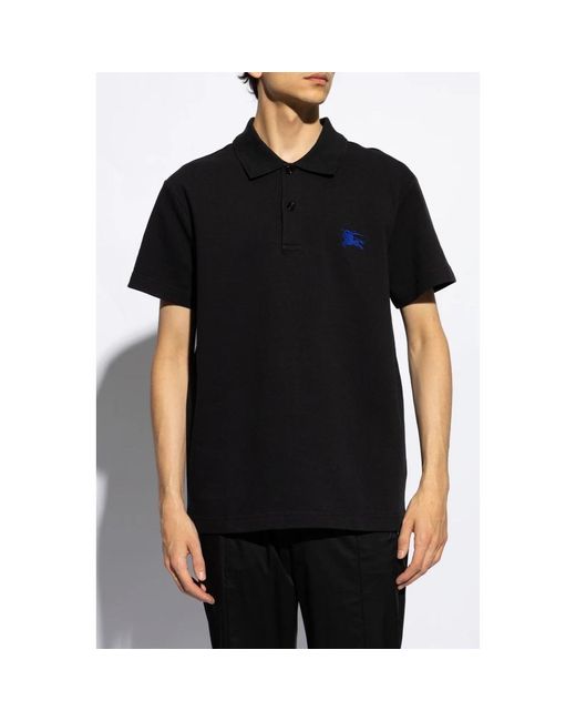 Tops > polo shirts Burberry pour homme en coloris Black