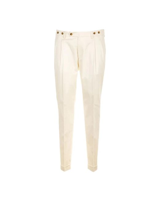 BERWICK 1707 Natural Suit Trousers for men