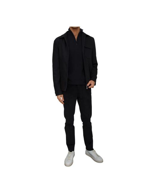 Turtlenecks Corneliani de hombre de color Black