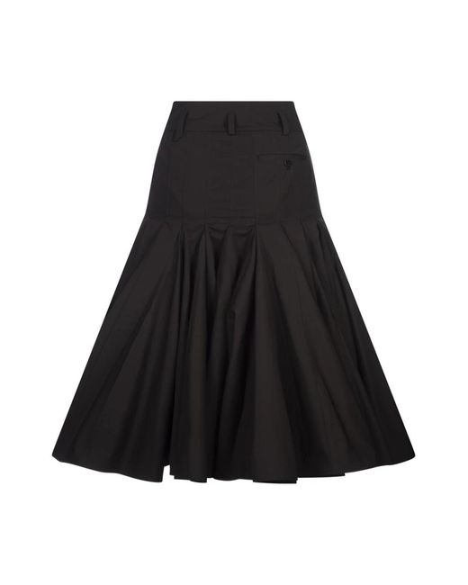 Jacquemus Black Midi Skirts