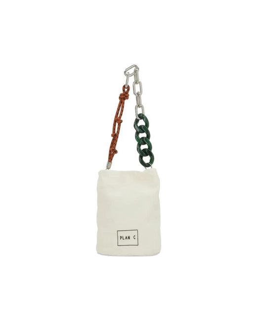 Plan C White Bucket Bag