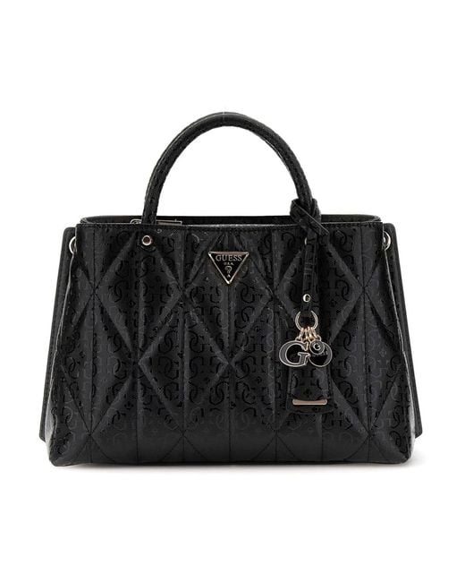 Handbags Guess de color Black
