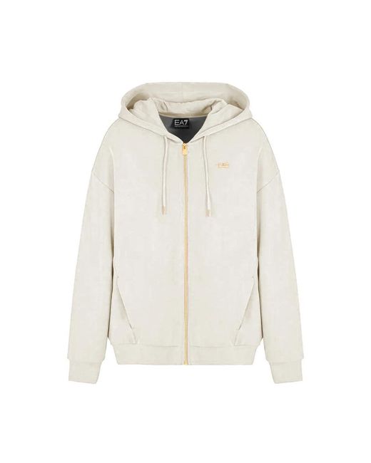 Zip-Throughs di EA7 in White