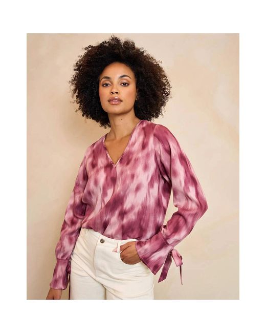 Lofty Manner Blouse Lora in het Pink