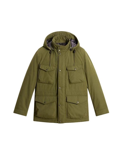 Woolrich Jassen ,Groen ,Parka in het Green voor heren