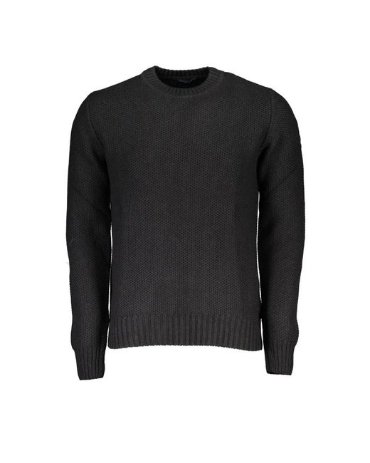 North Sails Black Round-Neck Knitwear for men