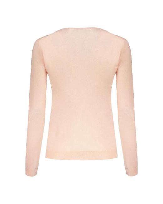 Valentino Garavani Pink Round-Neck Knitwear