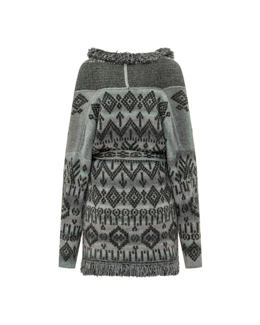Alanui Gray Cardigans