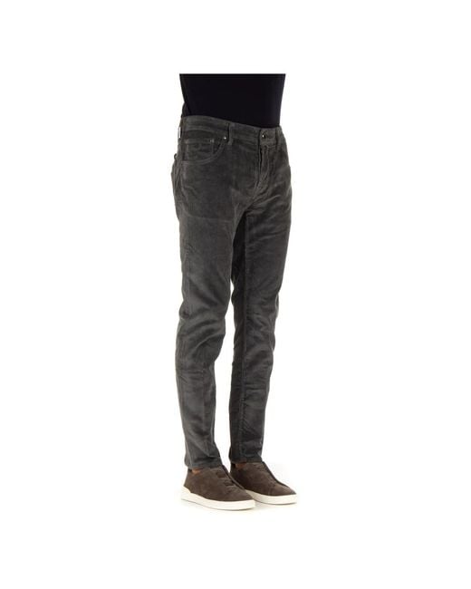 Jacob Cohen Graue 5-pocket hose mit sartorialen details in Gray für Herren