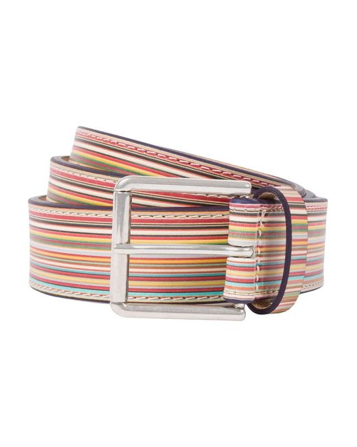 Belts di Paul Smith in Pink da Uomo