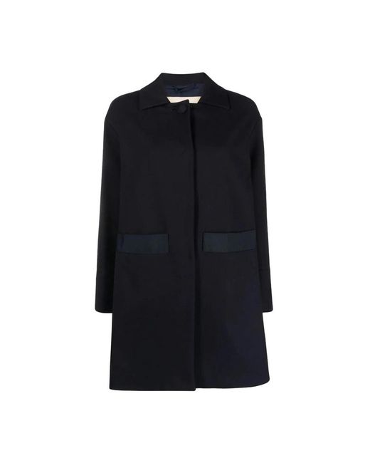 Herno Black Single-Breasted Coats