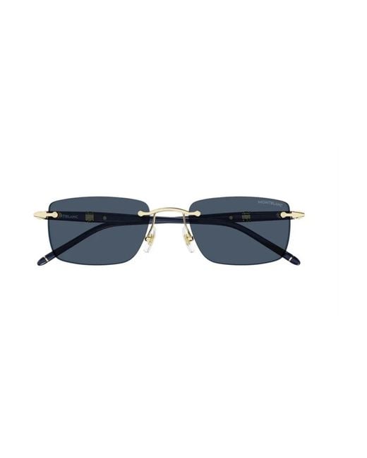 Montblanc Blue Sunglasses