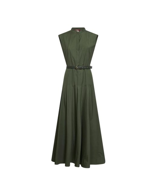 Midi Dresses Max Mara de color Green